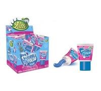 Lutti Gomme da Masticare Pittura Lingua Gusto Lampone Confezione da 36 Tubetti