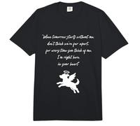 Lutto del Cane Idee Commemorative per Animali Domestici Perdita di Tristezza del Cane Comfort Colors Adult Heavyweight T-Shirt