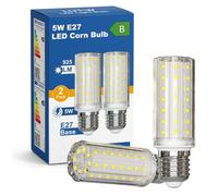 LUTW Lampadina LED E27 5W = 90W 925LM Bianco Fredda 6000K 2 Pezzi