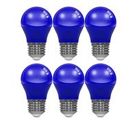 LUTW Lampadine Colorate LED E27 5W = 40W 450LM Blu 6 Pezzi