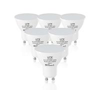 LUTW Lampadine GU10 LED 5W = 40W 500LM Bianco Caldo 3000K 6 Pezzi