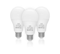 LUTW Lampadine LED E27 12W = 100W 1200LM Bianca Fredda 6500K 3 Pezzi