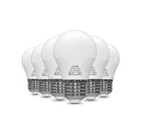 LUTW Lampadine LED E27 5W = 40W 550LM Bianco Caldo 3000K 6 Pezzi