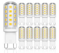 LUTW Lampadine LED G9 3W= 40W 350LM Bianca Calda 2700K 10 Pezzi