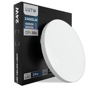 LUTW Plafoniera LED Soffitto RGB Dimmerabile 24W 2400LM IP54 1 Pezzi