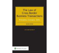 Lutz-Christian wo The Law of Cross-Border Business Transacti (Copertina rigida)