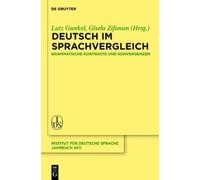 Lutz Gunkel Deutsch im Sprachvergleich (Copertina rigida)
