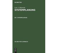 Lutz J Heinrich Systemplanung (Copertina rigida)
