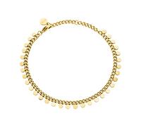 LUUK LIFESTYLE Bracciale femminile con pezzi, gioielli da donna alla moda, vitalizio, idea regalo per fidanzata, oro
