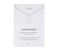 LUUK LIFESTYLE Collana femminile con ciondolo a forma di cupcake I muffin, gioielli per la ragazza I migliore amica, portafortuna alla moda, argento