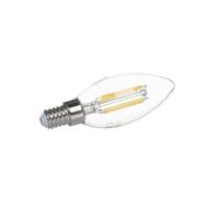 LUUMR Lampadina LED a candela trasparente E14 4,2W Tuya WLAN CCT LUUMR