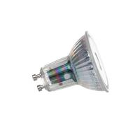 LUUMR Smart LED, GU10, vetro, 4,7W, Tuya, WLAN, trasparente, CCT LUUMR