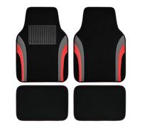 LUUXWPFZ 4 Pezzi Tappetini Auto, per V-Class V220d/V250d/V300d Set Completo Moquette Impermeabile con Fondo Antiscivolo e Protezione Battitacco Rinforzata,C