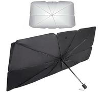 LUUXWPFZ Ombrello Parasole Auto, per BYD Dolphin Surf 2025 Parasole Pieghevole, Parasole Parabrezza Anteriore, Protezione UV Blocco Termico Accessori,M(125 * 65cm)
