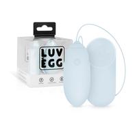 Uovo Vibrante LUV EGG Ricaricabile con Telecomando Wireless (Blu)