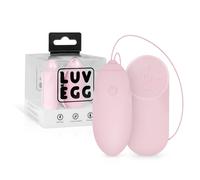 Uovo Vibrante LUV EGG - Ricaricabile e Wireless (Rosa Pastello)