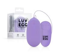 LUV EGG XL - Uovo vibrante a batteria con telecomando (viola)
