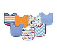 Luvable Friends 7 Piece Drooler bavaglini con retro impermeabile