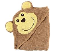 Luvable Friends - Asciugamano con cappuccio, motivo: viso di animali