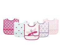 Luvable Friends Bavaglini unisex impermeabili in PEVA, libellula, taglia unica