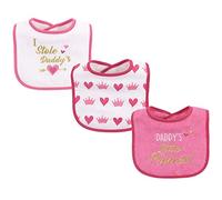 Luvable Friends Bavaglini unisex in cotone con imbottitura in fibra, taglia unica