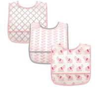 Luvable Friends Bavaglini unisex in PEVA impermeabile, per bambina, taglia unica