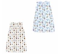 Luvable Friends Sicuro Sonno Indossabile Cotone Sacco a Pelo / Coperta, 2-Pack,
