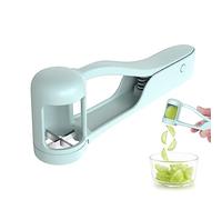 Luvan Taglia Uva per Bambini, Affetta Uva per Neonati, Pomodori Ciliegia, Fragole in Quarti, Strumento per Insalate di Verdure e Frutta (Blu)