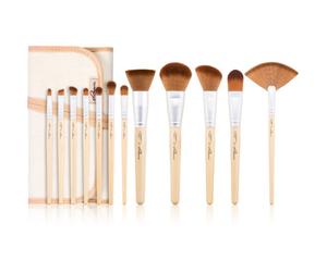 Luvia Cosmetics Bamboo Bamboo’s Root set di pennelli con custodia