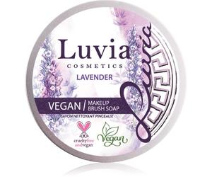 Luvia Cosmetics Lavender Brush Soap sapone detergente per pennelli cosmetici 100 g