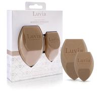 Luvia Cosmetics Diamond Drop Blending Sponge Kit spugnetta multifunzione per fondotinta duo colore Elegance 2 pz