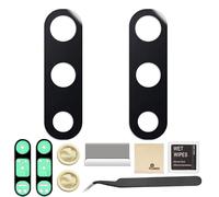 LUVSS 2 Pezzi Fotocamera Lente Posteriore in Vetro di Ricambio per Samsung Galaxy Note 10+ Plus, Kit di Strumenti di Riparazione SM-N975F/DS