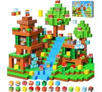 LUVTOY Costruzioni Magnetiche per Bambini - Blocchi Magnetici - Magneti Bambini - Giochi per Bambini Giochi Montessori 3 4 5 6 7 8 Anni - Halloween Regalo di Pasqua e Compleanno per Ragazzi e Ragazze