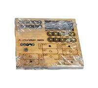 Luwecf 10 Pezzi Morsetti per Modelli di Nave in Legno Attrezzi per Costruzione Kit Fai da Te per Barca a Vela Strumenti per Modellismo Realizza, 21mm