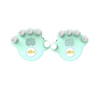 Luwecf 2 Pezzi Allenatori per Dita Da Pianoforte Esercitatore Ergonomico Attrezzo per La Postura Aiuto per Principianti Migliora La Precisione Adatto per All, Verde