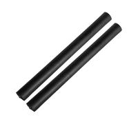 Luwecf 2 Pezzi Bastoni Allenamento MMA Bastoni Pugilato Schiuma PVC Antishock Comodi Migliora velocità Coordinazione Adatti per Karate Pratica Muay Thai, Nero 50 Cm