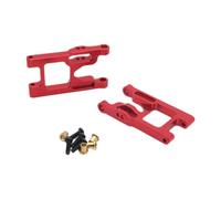 Luwecf 2 Pezzi Braccio di Sospensione Anteriore Braccetto Oscillante Braccio di Controllo Accessorio di Aggiornamento in Metallo per Stabilità Superiore ADA, Rosso