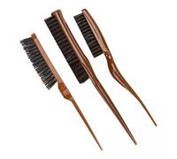 Luwecf 3 Pezzi Pettine per Capelli Set Coda Punte Sottili Spazzola Modellante Smoothing Facile da Impugnare Nylon Flessibile Adatto a Capelli Frontali Casa