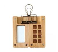 Luwecf 5 Mini Tavolozze Portatili, 8 Scomparti, Tavolozza per Acquerelli in Legno, Piccola Tavolozza Tascabile per Album Da Disegno, Ideale per.., 6 pezzi