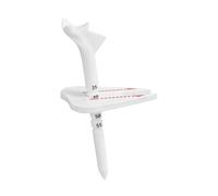 Luwecf 6 Pezzi Golf Tee Regolabile Altezza Tee Professionale per Golfista Peg con Regolabile Supporto Stabilità Colpo Materiale Resistente PP Adatto a, 1 Pc