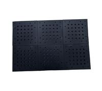 Luwecf 6 Pezzi Piastre di Base Piattaforma Modulare Scaffalatura per Assemblaggio Pannello da Costruzione in Polipropilene Robusto Adatto per Artisti, Style C