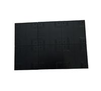 Luwecf 6 Pezzi Piastre di Base Piattaforma Modulare Scaffalatura per Assemblaggio Pannello da Costruzione in Polipropilene Robusto Adatto per Artisti, Style B