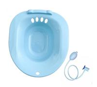 Luwecf 6xSedile WC per Donne Anziane, Vasca Da Bagno Sitz, Vasca Da Bagno Sopra Il WC con Scarico, Robusta, Resistente Alle Alte Temperature, Universale, 6 pezzi
