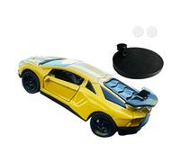 Luwecf Accessori per Auto in Scala 1:64 per L'uso su Centrale E Cruscotto, Giallo