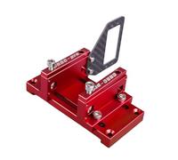 Luwecf Banco Prova Motore Piattaforma di Rodaggio Supporto per Aeromodelli Stazione di in Lega di Alluminio Lavorato a CNC Adatto per Hobbisti E Me, Rosso