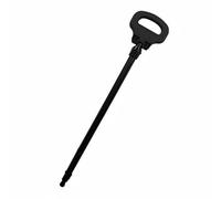 Luwecf Bastone da Passeggio Sedile Portatile Sgabello Alluminio Superficie Facile da Trasportare Adatto Ad Anziani Escursioni Parchi Viaggi, Nero