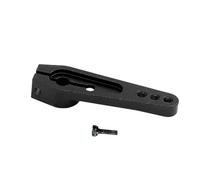Luwecf Braccetto del Servo 25T Bilanciere del Server Parte di Ricambio Braccio dello Sterzo Lavorato a CNC per Servi Standard Adatto per Amanti del Fai da T, Nero