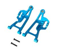 Luwecf Braccia Inferiori Anteriori per Auto RC per 1/14 Modificazioni del Veicolo Telecomandato in Scala, Blu