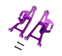 Luwecf Braccia Inferiori Anteriori per Auto RC per 1/14 Modificazioni del Veicolo Telecomandato in Scala, Viola