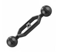 Luwecf Braccio Luce Subacquea Supporto Estensione Alluminio Galleggiante Montaggio Universale Adatto per Subacquei Diving Professionale, Nero, 5 Pollici